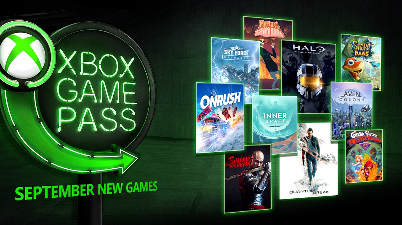 Xbox Game Pass  Settembre 2018  videogiochi gratis  Quantum Break  Halo: The Master Chief 