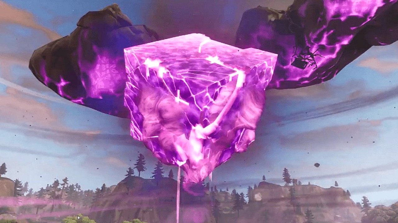 Fortnite | esplosione del Cubo Viola | l'Incubo | Epic Games - 1280 x 720 jpeg 178kB