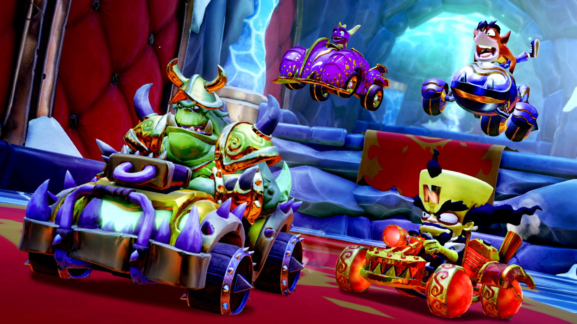 CTR Nitro Fueled: svelati in video i contenuti del Grand Prix di Spyro