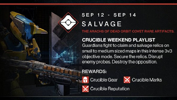 Destiny eventi settembre