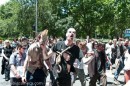 Australia: le immagini della protesta degli zombie