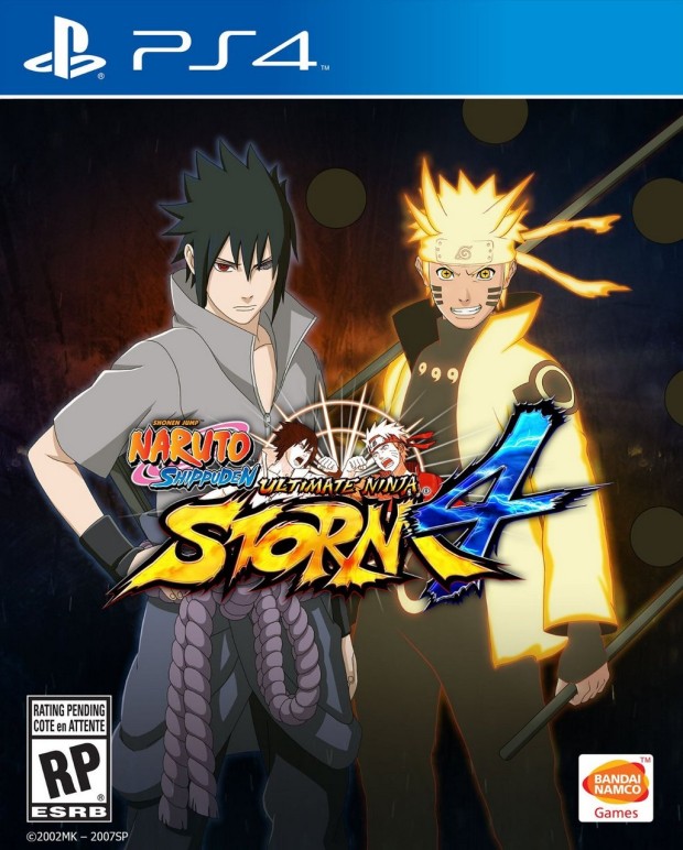 Naruto Shippuden Ultimate Ninja Storm 4 cover PS4