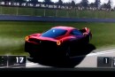 Gran Turismo 5:  immagini della Ferrari 458 Italia danneggiata