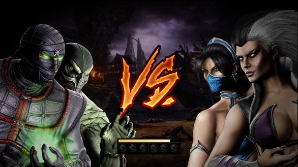 Mortal Kombat: Reptile/Ermac Vs. Kitana/Sindel