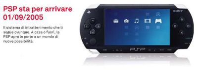 PSP data italiana