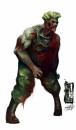Street Fighter: artwork zombie di Manuhell