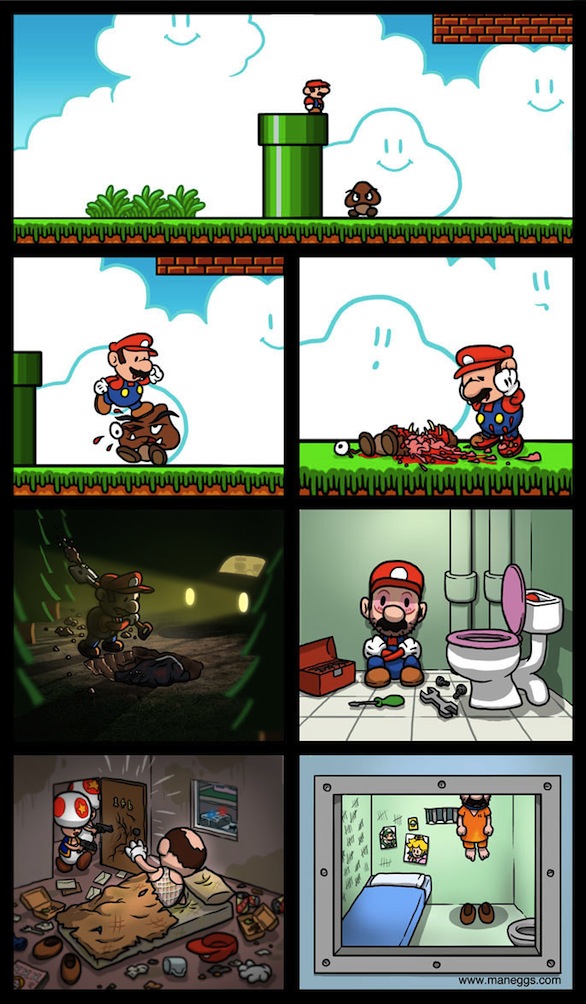 Anche Super Mario ha i suoi sensi di colpa