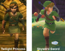 Zelda: Skyward Sword - immagini comparative